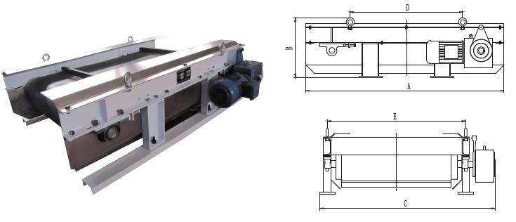 RCYE型永磁自卸式盤式除鐵器一