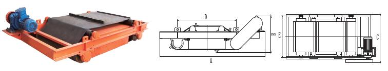 RCYD型永磁自卸盤式除鐵器一