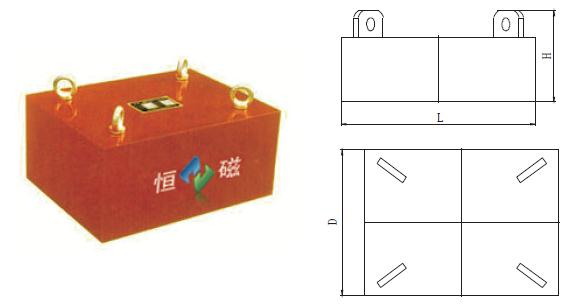RCYB型永磁手動盤式除鐵器一